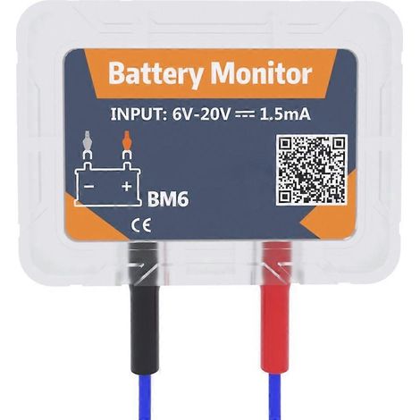 Testeur de batterie de voiture 12V, moniteur sans fil Bluetooth 4.0, assistant de batterie auto diagnostic intelligent. (1/4)