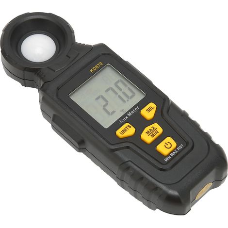 Multifunktionales Beleuchtungsstärkemessgerät mit LCD-Display, digitales Handmessgerät, automatisches Umweltmessgerät KD870 (1/5)
