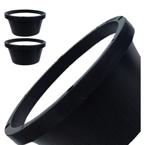 Lot de 2 protections étanches universelles pour haut-parleurs de voiture 6,5 pouces (1/5)