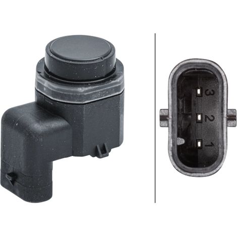 Capteur, aide au stationnement Hella 6PX 358 141-281 FORD 1 513 728 1 765 261