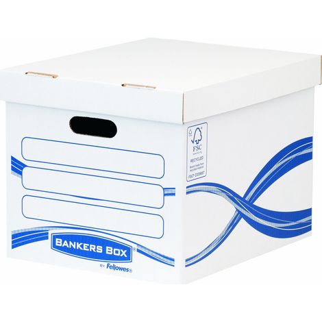 Bankers Box 6204701 Scatola Archivio Standard Basic, FSC, Confezione da 10 Pezzi (1/2)
