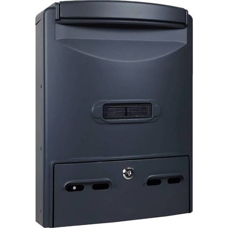 CASSETTA POSTALE 'PRIMULA' cm 29 x 10 x H.39 - grigio