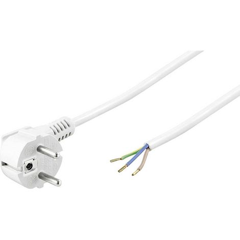 Câble de raccordement Goobay 93312 blanc 3.00 m (1/2)