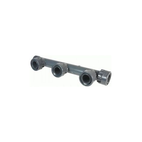 DURA Collecteur 3 sorties PVC - 1" Mâle x 1" Femelle x 1" Femelle x 1" Femelle