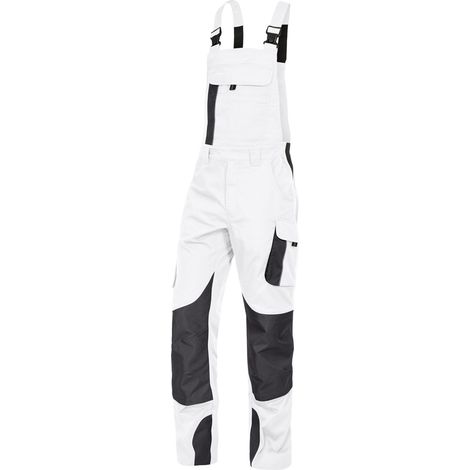 Leibwächter Arbeitslatzhose Dynamic Line DYNL Gr. 42 weiß/anthrazit (1/2)