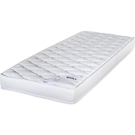 Matelas 90x190 Marly - Mousse - Hauteur 15 cm - 3 zones - Soutien ferme (1/5)
