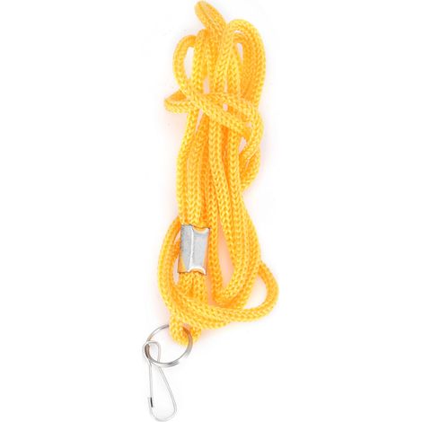 Silbato de entrenamiento ultrasónico – acero inoxidable – color plata – 6,5 x 1,5 cm – correa de transporte de 44 cm (1/5)