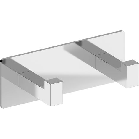 BELTRAN 20179 LUKA Percha Doble Cromo Adhesivo - ref: 064-20179