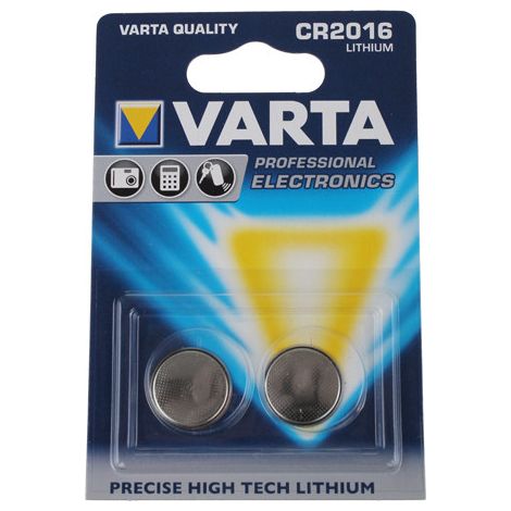 Varta 2 Unité (Lot de 1)/CR2016