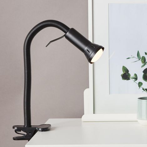 Brilliant Klemmleuchte Flex 52 x 6,2 cm E14, max. 40 W, mit Flexarm Schreibtischlampen (1/3)