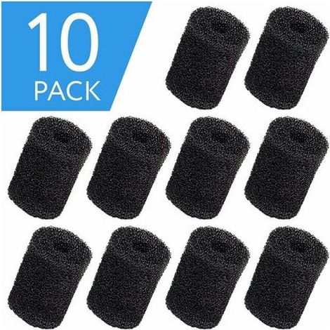 AGE 10 pcs de Rechange pour épurateur de Queue Polaris pour Queue de Tuyau de Nettoyeur de Piscine Vac-Sweep - Convient à 180,280,360,380,480,3900 Mousse à l'extrémité du Tuyau (1/5)