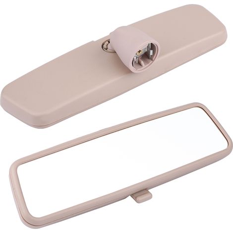 Rétroviseur intérieur habitacle pour voiture B5 MK4 99-05 3B0857511G (Beige) (1/5)