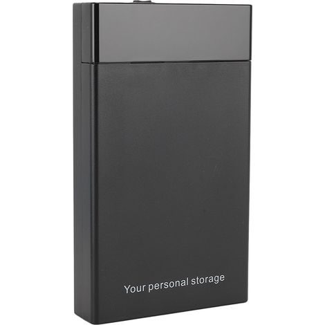 Boîtier pour disque dur externe 16 To 5 Gbit/s USB 3.0 Plug and Play pour disques durs et SSD 2,5 et 3,5 pouces, prise UE, alimentation secteur 100-240 V (disque dur non inclus). (1/5)