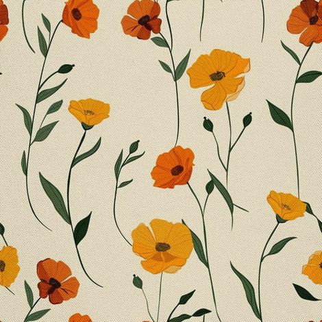 Tela decorativa para exteriores Oxford - Motivo floral I DX5569 (1/5)