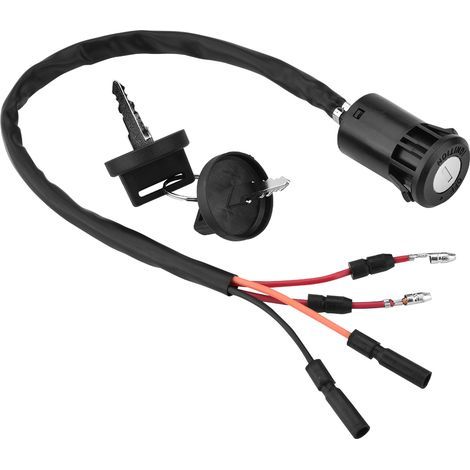 Ensemble de commutateur de clé d'allumage de moto ATV pour Honda TRX300 TRX300FW Fourtrax 1990-2000 (1/5)