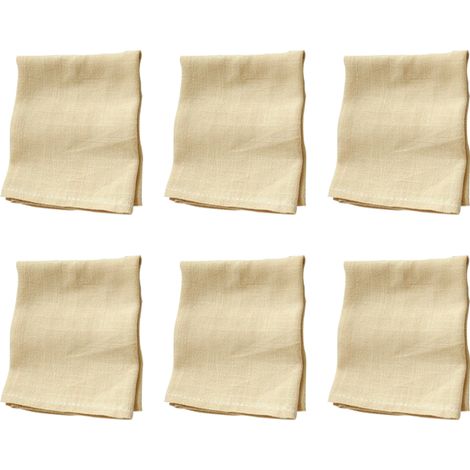 Serviette En Coton Turc - 45 x 45 Cm - Pour Table À Manger - Lot De 4 (1/5)