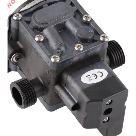 Elektrische Membranpumpe, selbstansaugende Gleichstrom-Boosterpumpe mit Druckschalter, 3210YD-24-100, Autowasch- und Bewässerungssprühgerät, 24 V 100 W. (1/5)