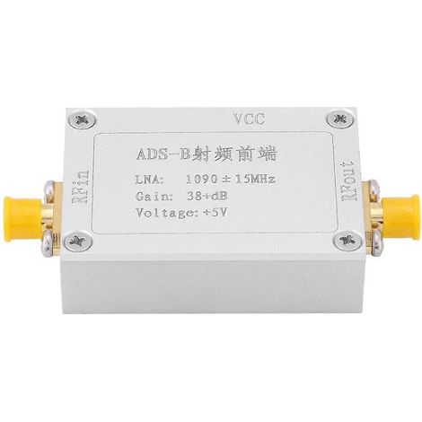 ADS-B 1090-MHz-HF-Frontend-Hochfrequenz-Rauscharmverstärker (LNA) mit 38 dB Verstärkung