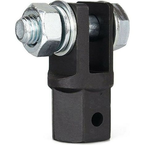 Scissor jack drill bit adapter (1 piece), car jack drill bit socket adapter for 1/2 inch impact wrenches (1/4)