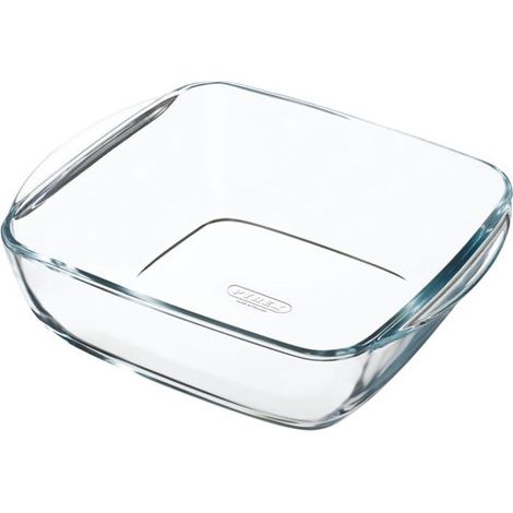 PYREX - BASE CARREE 25X22 VERRE POUR AIR FRYER (1/4)