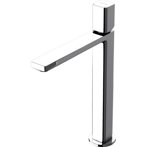 Sogood Robinet Mitigeur Chromé pour Lavabo ou Vasque de Salle de Bain 30,9 cm Design Minimaliste