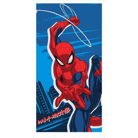 Toalla Spiderman Marvel microfibra