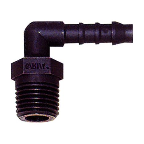 Riegler Winkel-Einschraubstutzen, R 1/2 a., für Schlauch LW 12 mm, PA 6 (1/2)