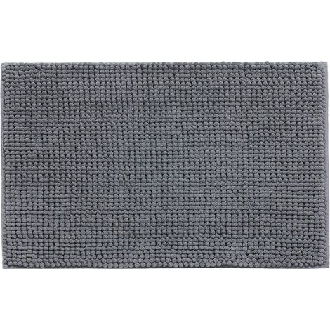 Alfombra de baño antideslizante, muy absorbente, lavable a máquina, apta para baños y duchas, 40 x 60 cm.