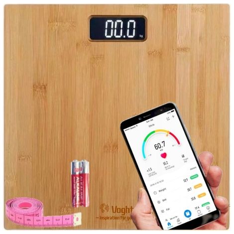 BILANCIA DA BAGNO INTELLIGENTE CON ANALISI BLUETOOTH (1/5)