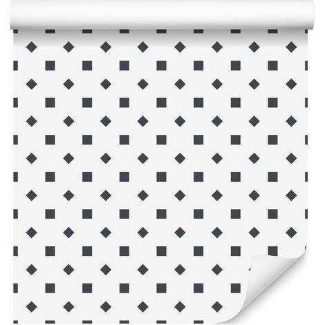 Papier peint à pois gris clair, détails nets 50x1000 cm (1/5)