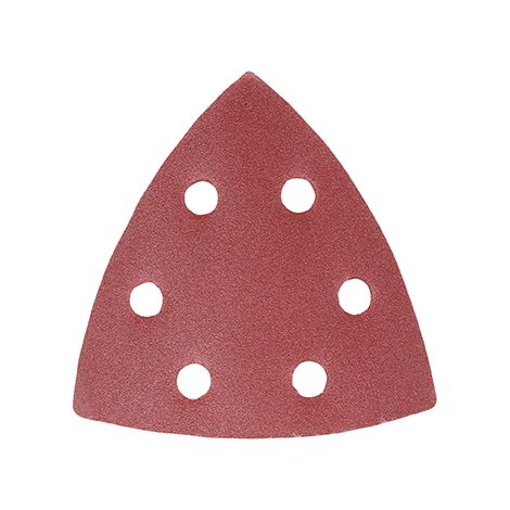 TIMCO Delta Sanding Pads 240 Grit Red - 95 x 95mm