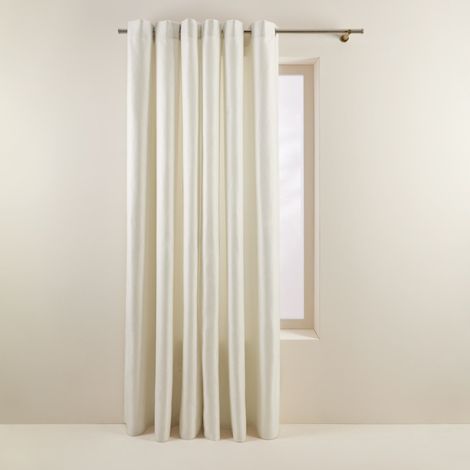 Rideau en Tissage toile à l'effet satiné  COCONUT (1/5)