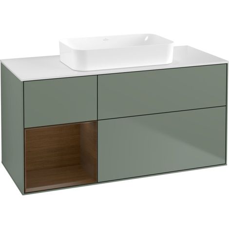 Villeroy & Boch F701GNGM Meuble sous-lave-mains Finion F70 (1/2)