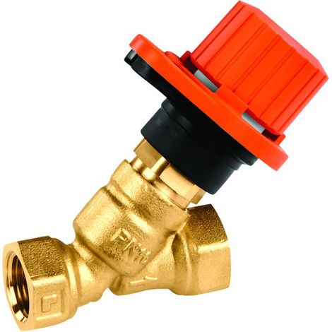 Resideo Valvola a strozzo Kombi-4 2x manicotto filettato, ottone, DN 32, V1810Y0032