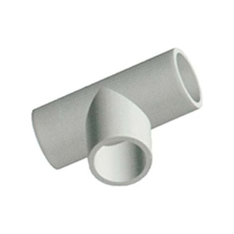 TEE IP40 X TUBO RIGIDO PVC - GRIGIO MM 25- 25 pezzi