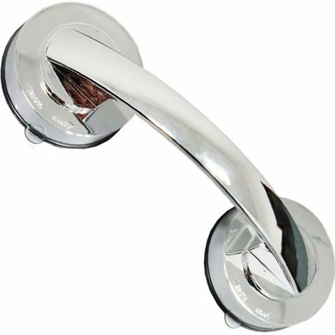 Vakuum-Türgriff für Kühlschrank und Badezimmer, robuste und elegante Geigenkopf-Design, ideal für Badezimmer, silber (1/5)