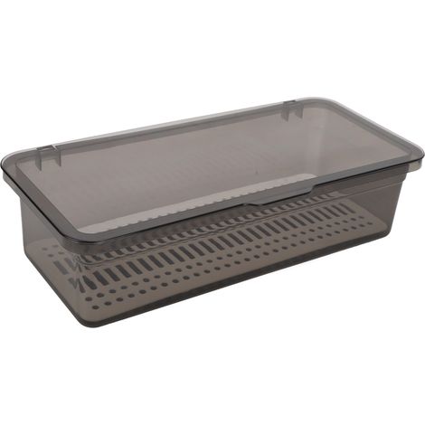 Boîte de rangement pour pinceaux de nail art, professionnelle et portable, pour outils de nail art à domicile et salon de manucure. Organisateur de pinceaux et de poussière pour pinceaux. (1/5)