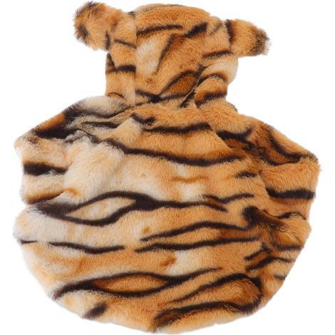 Déguisement de tigre pour chien - Halloween - Classique, mignon, chaud, couleurs éclatantes - Magnifique costume de tigre pour animaux de compagnie, idéal pour l'automne et l'hiver - Taille M (1/5)