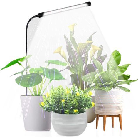 Lampes horticoles d'intérieur, lampes horticoles à spectre complet à col de cygne, semis de plantes succulentes, petites plantes (1/5)