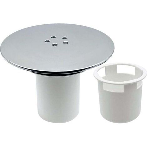 Couvercle de trou de bouchon de douche, couvercle de drain de salle de bain amovible facile à installer (1/4)