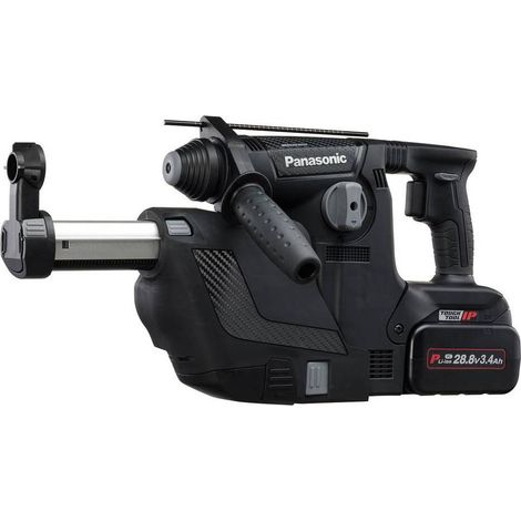 Perforateur 28.8V 3.4 Ah Li-ion - 4.8 kg avec Aspiration - D-Work