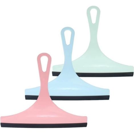 3-Piece Shower Squeegee Set, Window Squeegee, Bathroom Squeegee, for Bathroom, Glass Door, Mirror, Window, Tile, Floor (1/4)