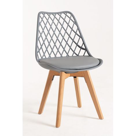 Packs Sillas Comedor - Pack 6 Sillas Mima - Gris claro (1/5)