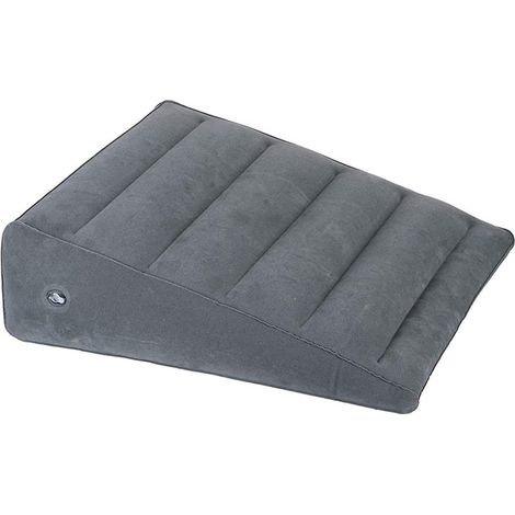 Cojín de asiento, cojín de asiento inflable, almohada triangular inflable, almohada triangular para la espalda, ideal para aliviar el dolor. (1/4)