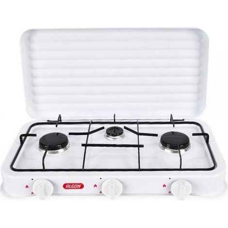 COCINA 3 FUEGOS GAS C/TAPA
