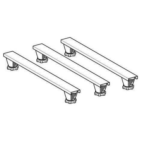 GE Set Füße und 3 Traversen 1000mm H:9-21cm, für Duschwanne aus Steinharz (1/5)