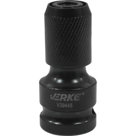 ADAPTATEUR POUR CLÉS À CHOCS, PERCEUSES, EMBOUTS, CLIQUETS 1/2 1/4 HEX (1/5)