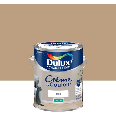 Peinture Crème De Couleur Satin Moka Latte 5L - Dulux Valentine