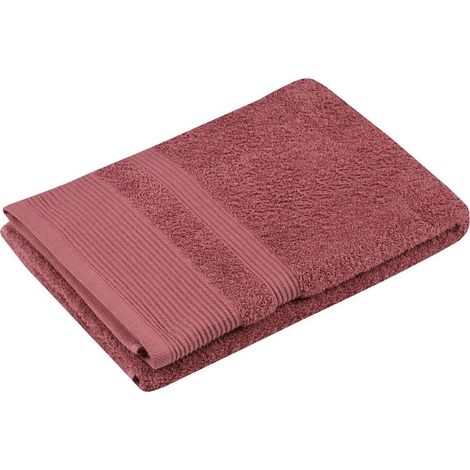 TELO DA BAGNO LYLA 70X140CM MARSALA. (1/2)