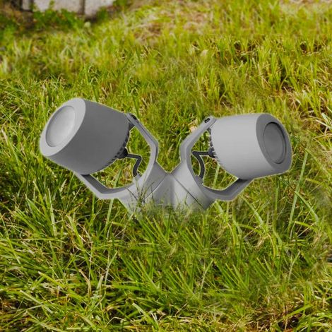 MINITOMMY 2L SPIKE GREY 2X3,5W GU10 CCT (1/2)